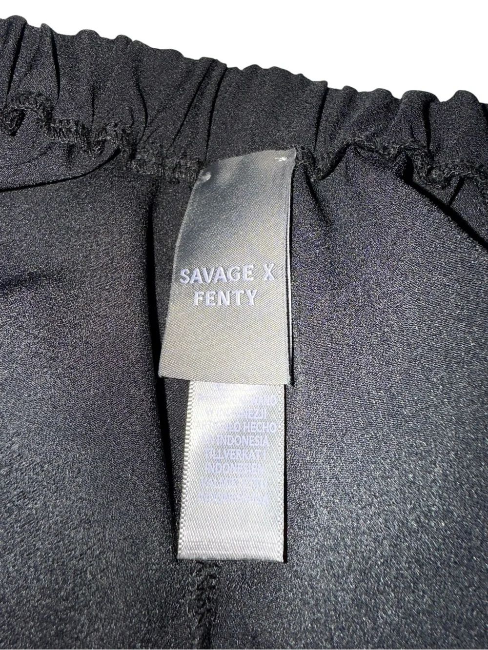 Savage X Fenty LACESTRUCK SLEEP ROMPER Black & Nude Large 12/14